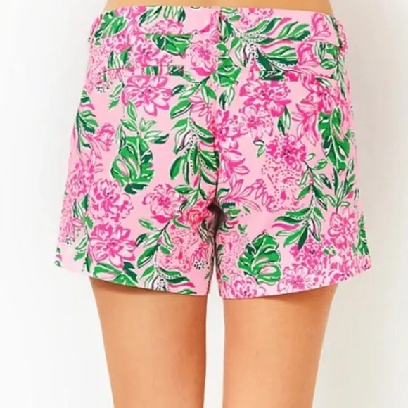 Lilly Pulitzer Callahan 5” Shorts-Conch Shell Pink NEW - Picture 6 of 12
